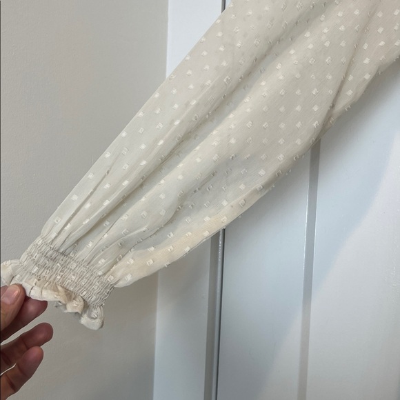 Patrons of Peace Altura Cream Long Sleeve boho Dress size small. - Picture 5 of 13